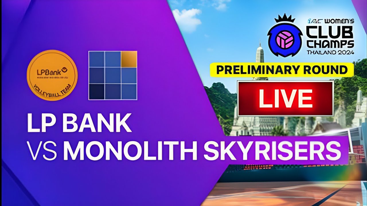 ๐ด LIVE ๐ด ๐ป๐ณ LB BANK NINH BINH vs ๐ต๐ญ MONOLITH SKY RISERS | ASIAN CLUB ...