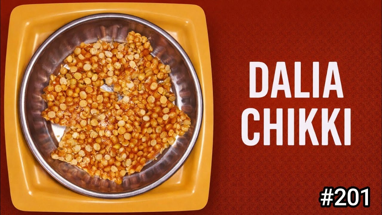 DALIA CHIKKI | દાળિયા ની ચીકી | दालिया की चिक्की