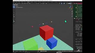 太陽　地球　火星を模して　Blenderzionad 20240603 18H55 37