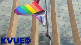 Travis County flies Pride flag for the first time | KVUE