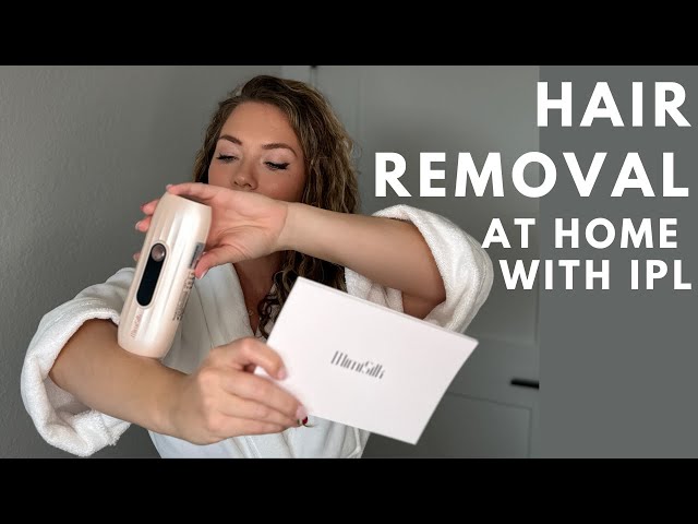 Hair Removal at home with IPL - Mimisilk IPL Device - YouTube