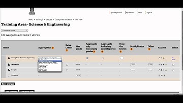 Edit assessment weightings in Moodle Grades / gradebook