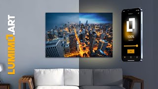 Best of Kickstarter 💡 Lumimo Ultraviolet Wall Art