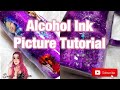 Alcohol Ink Picture Tumbler Tutorial