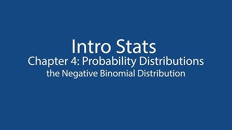 OpenIntroStats Ch4: Negative Binomial