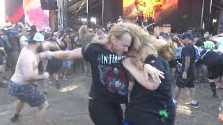 Poison the Well - Botchla - LIVE - Inkcarceration Festival - 7/19/24 - Mosh Pit - Two Stepping
