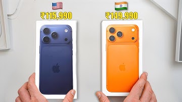 Indian iPhone 17 Pro Max Vs Global 17 Pro Max!