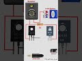 simple audio amplifier system connection circuit diagram #shots #electrical #electrician