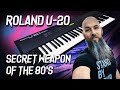 Roland U-20 RS-PCMキーボード /通電確認. ペダル、説明書付 ROLAND U-20 - RS-PCM Keyboard from 1988 (Scum Night) - YouTube