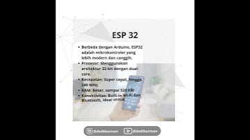 Apa perbedaan arduino dan ESP32