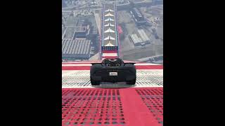 GTA 5 811 Car 9 flight jumb #gta #gtaonly #gaming #pcgames #stunt