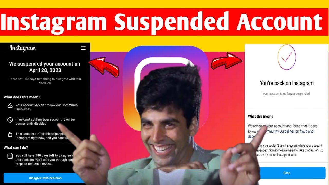 Instagram Account SUSPENDED What's Really Going On? | How to Recover ...