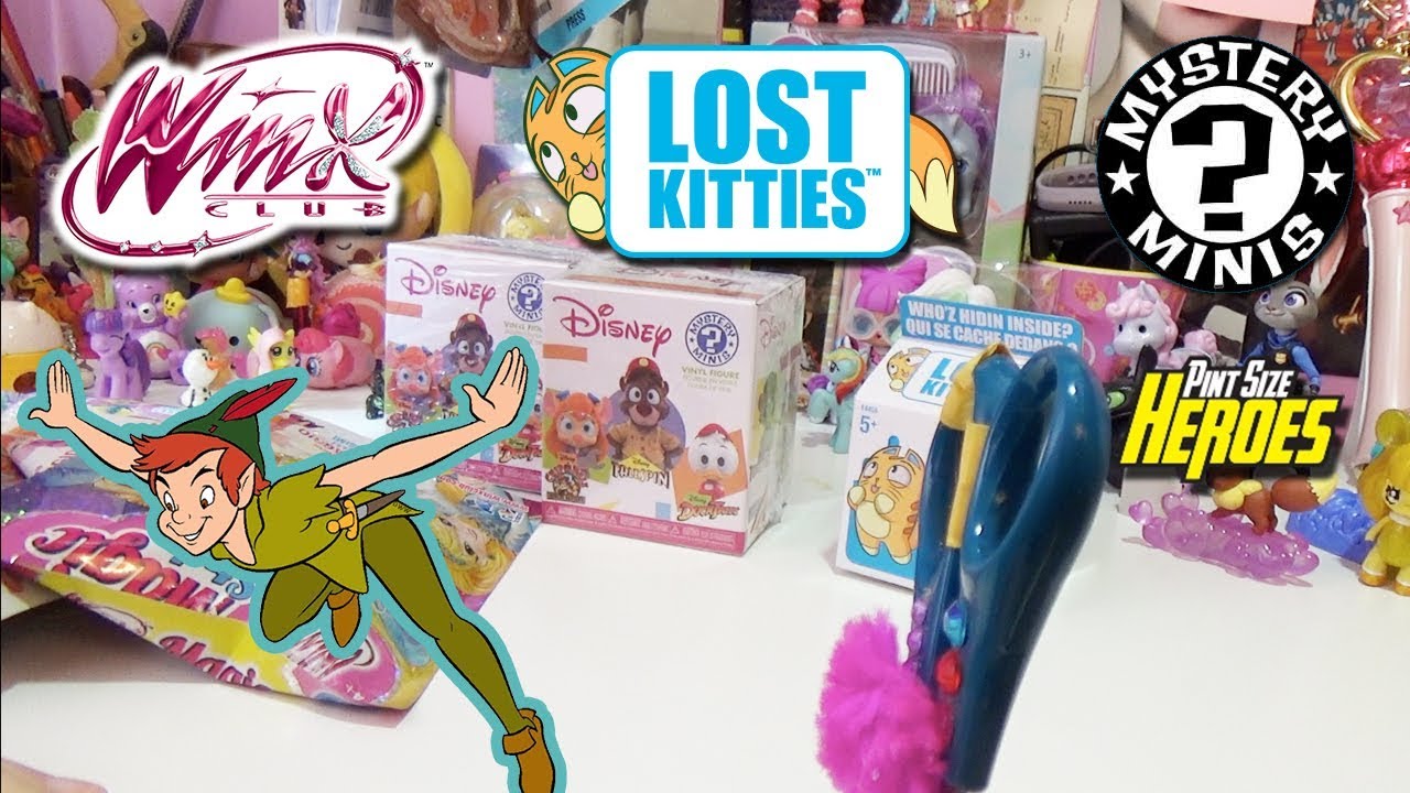 Blind Bag WeekEnd! - Winx , Disney Mystery Minis &  Lost Kitties !