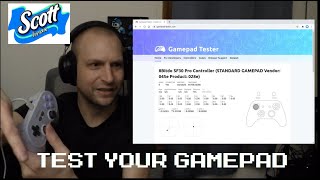 8bitdo Arcade Stick vs. SN30 Pro+ | Gamepad Tester Website screenshot 1