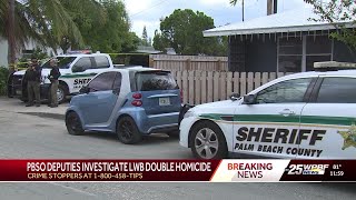 Palm Beach County Sheriff's Office investigates double homicide in Lake Worth Beach
