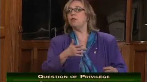Elizabeth May: Parliamentary Democracy