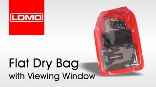 Lomo Flat Dry Bag with Viewing Window