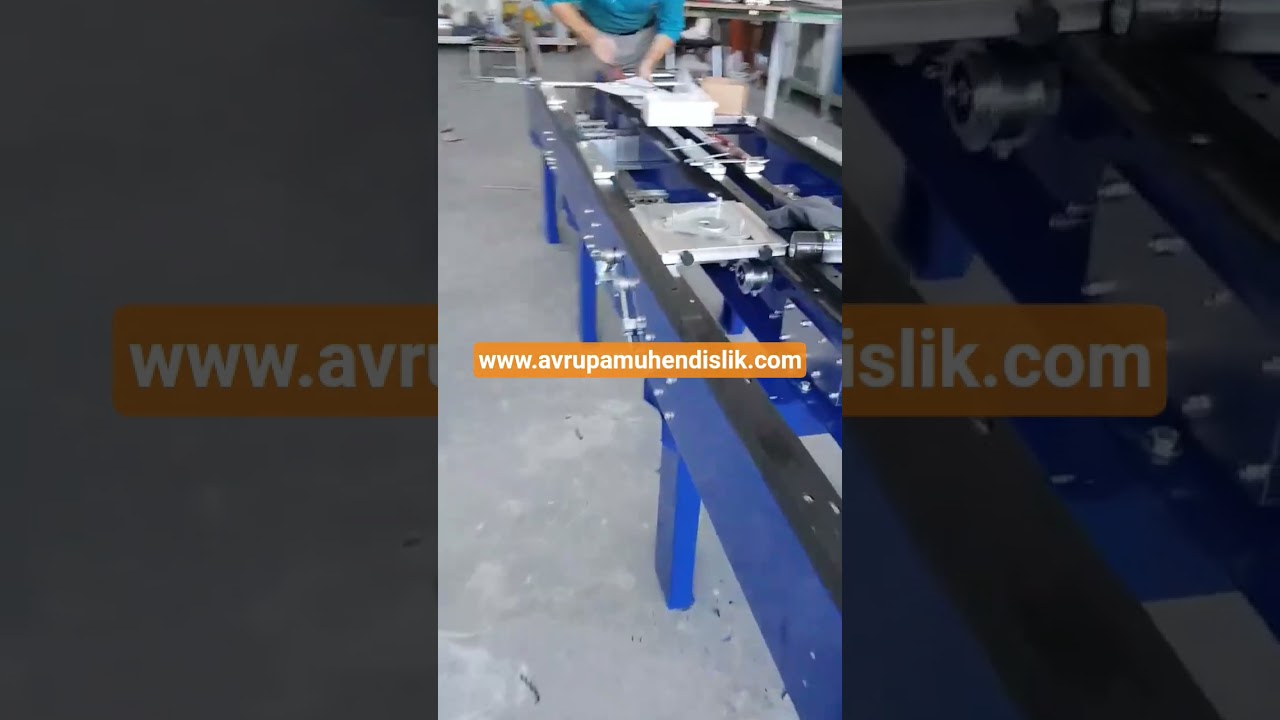 Gıdaya uygun 316 kalite ilaç firması konveyer layihəsi #konveyer #conveyoridler #sənaye #imalat #ilaç