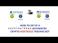 How to Setup A CryptoHopper Automated Arbitrage CryptoTrading Bot to Trade Bitcoin, Ethereum Tokens