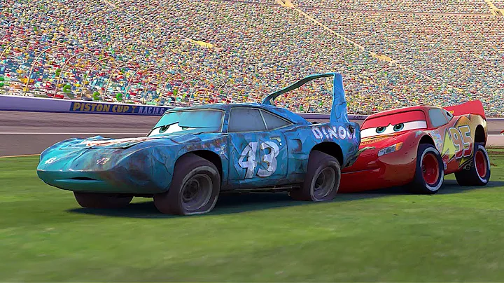 😎McQueen Helps The King | Pixar Cars | Disney Kids