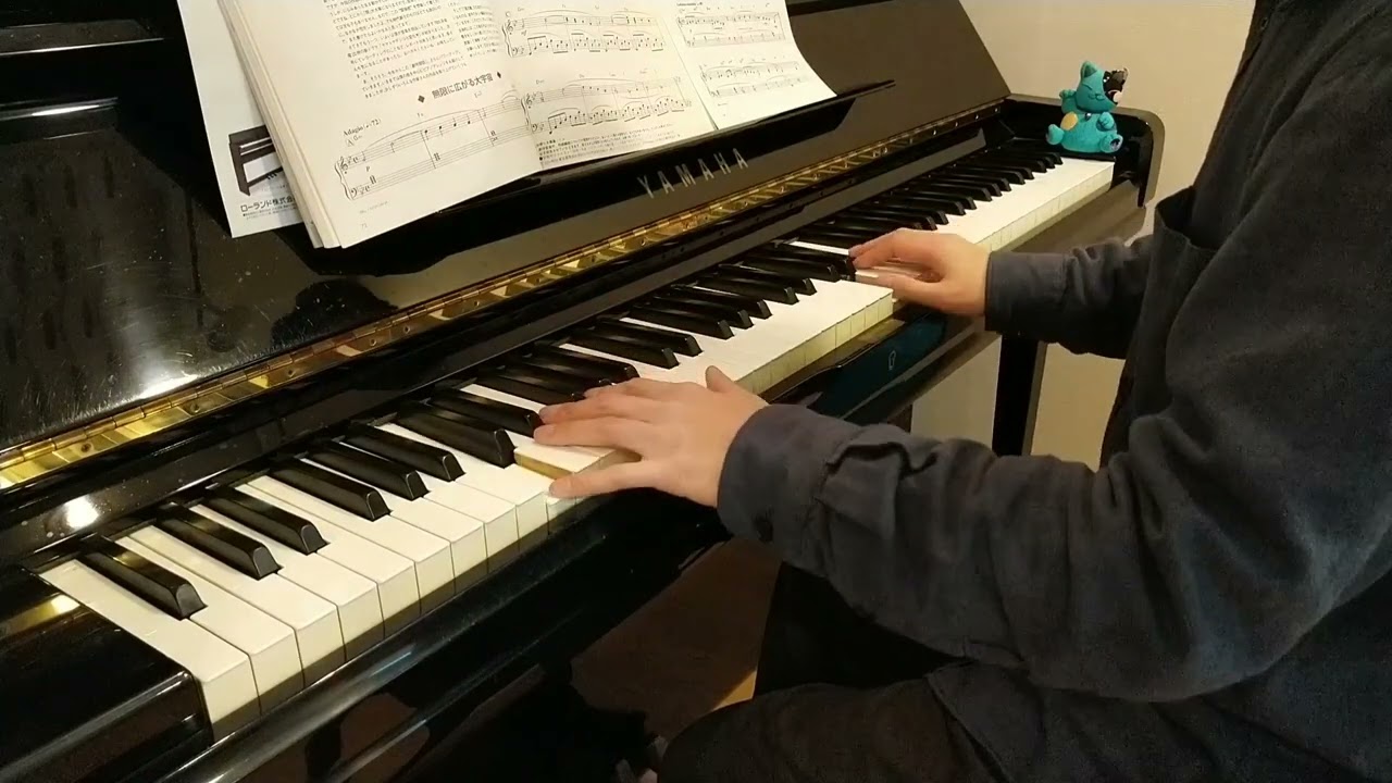 Piano】無限に広がる大宇宙 / 宮川泰（映画『宇宙戦艦ヤマト復活篇