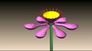 Six-bar Flower by Yun
