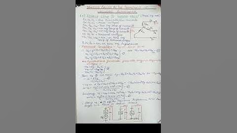 EE309.UNIT 2:VARIOUS FAULTS AT THE TERMINAL OF AN UNLOADED ALTERNATOR -SINGLE L-G FAULT(2.4)
