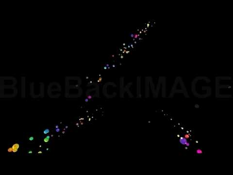 ドット 円 丸 カラフル 空間 スペース Colorful dot Rsb1