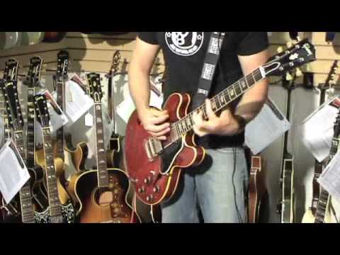 拍子盤　囃子 RARE 1982 Gibson ES-369 Cherry Sunburst w/ OHSC! Dirty