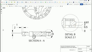 Section and Detail Views (OnShape)