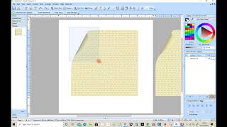 How to put a page curl on your project.