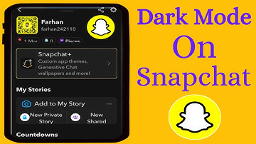How To Get Dark Mode On Snapchat (iPhone & Android) 2024