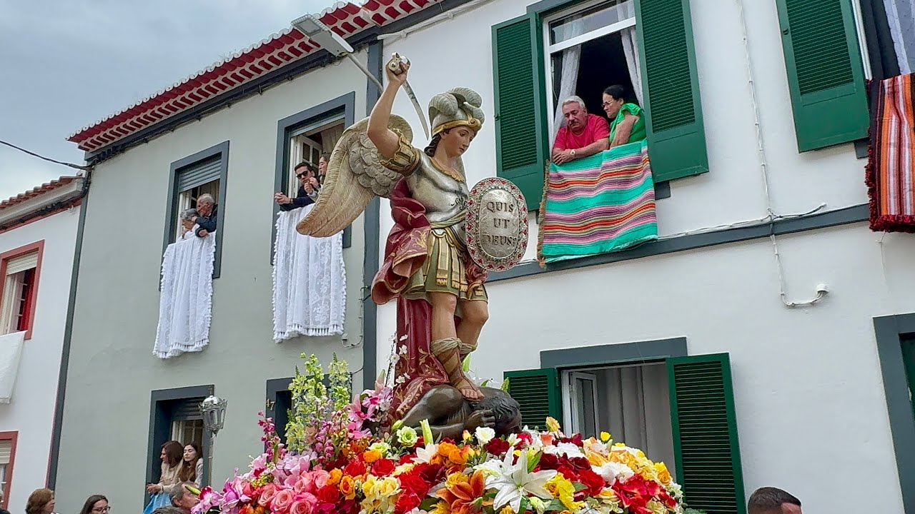 Procissão do Trabalho São Miguel Arcanjo Vila Franca do Campo 4K, São Miguel Açores 🇵🇹 - 11.05.2025