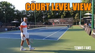 Filip Krajinovic vs Laslo Djere - Belgrade | Court Level View