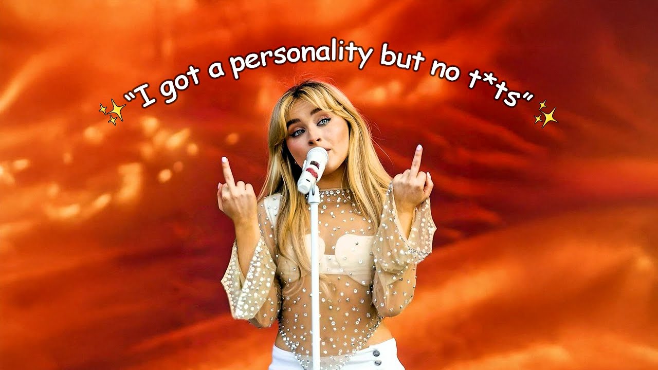 sabrina carpenter being unhinged for 12 minutes straight