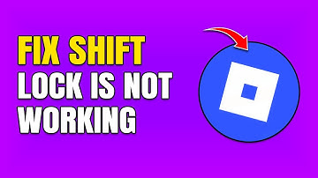 How To Fix Shift Lock Not Working in Roblox