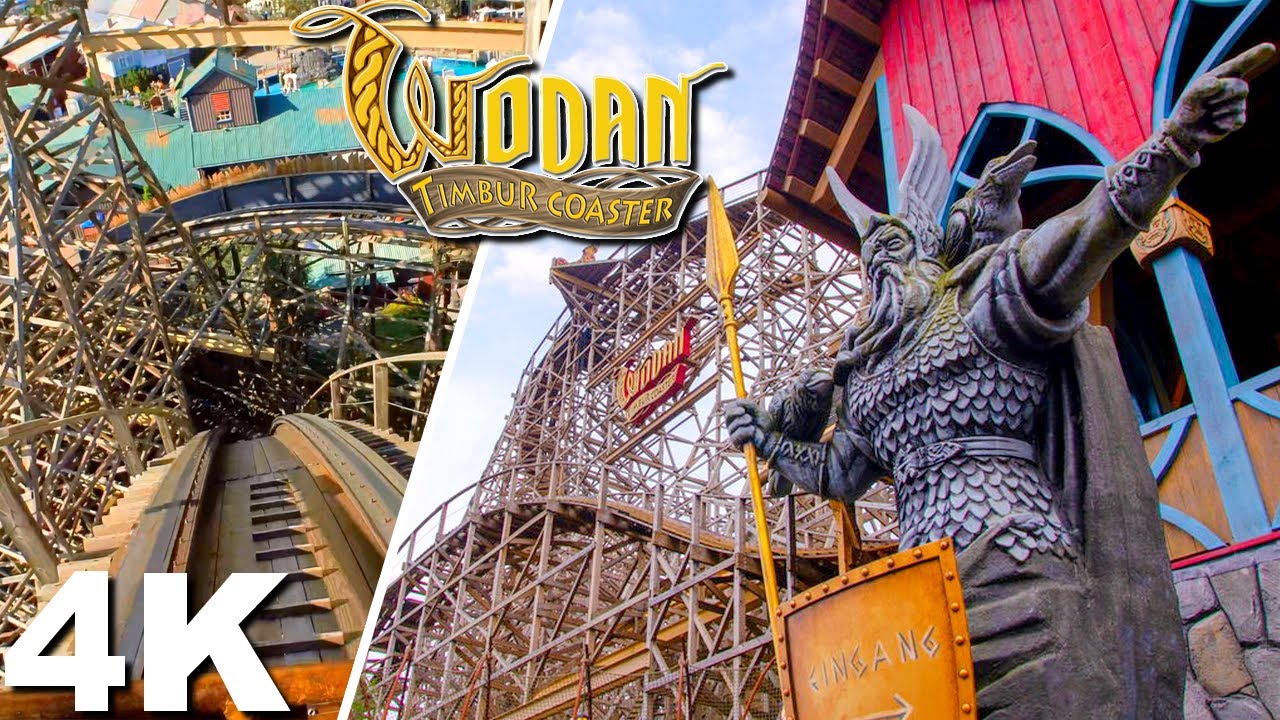 Wodan Timbur Coaster [On-Ride with Queue 4K POV] - Europa-Park