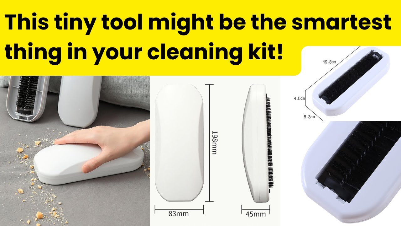 Table Crumb Sweeper | Smart Cleaning Tool 2025 | No batteries. No noise. Just swipe and dust gone!