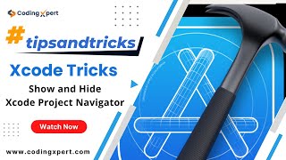 How to Show and Hide Xcode Project Navigator | Xcode Navigator ShortCut key | Xcode Tips and Tricks