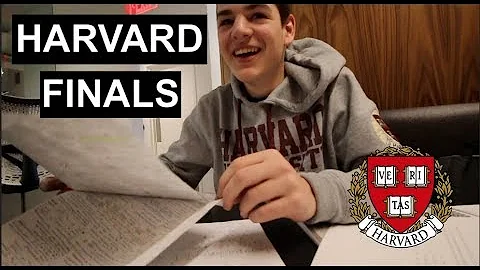 Welcome to Harvard Finals Week