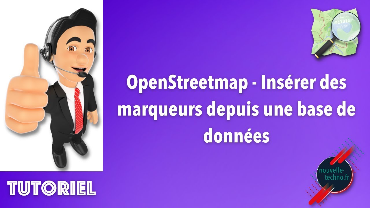 OpenStreetmap : Insérer des marqueurs depuis une base de données 