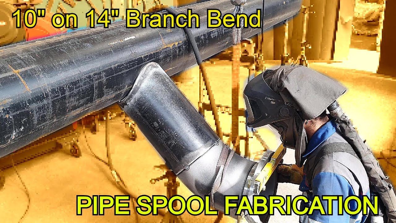 Изготовление катушек 10" на 14" (сварка труб MIG/MAG в реальных условиях)