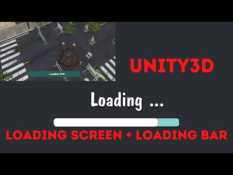 Creating a Loading Screen in Unity3D - Loading Bar