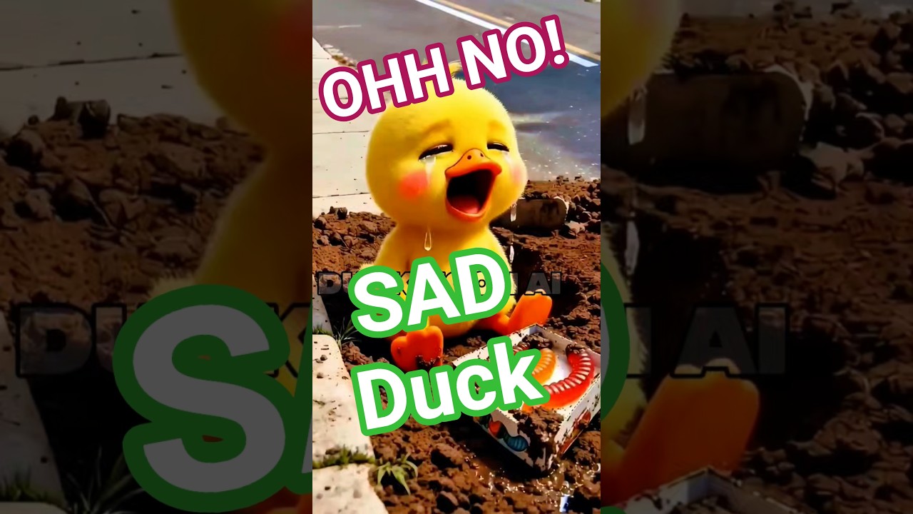 О, нет! Жевательные конфеты «Грустный утёнок и потерявшийся червячок»! 