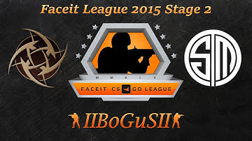 TSM vs NiP [Mirage] - Faceit League 2015 EU Stage 2 - CSGO