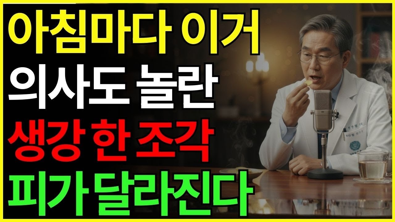 모르면 손해, 매일 아침 생강을 씹는 사람만 100세까지 삽니다| 장수 | 건강습관 | 생강 | 노년건강 | 실버팁