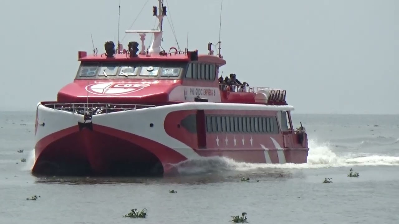 TÀU CAO TỐC NHỎ LỚN TỪ BẾN CẢNG RẠCH GIÁ CHẠY RA VÀO CÁC ĐẶC KHU (PHẦN 139) BÌNH 456