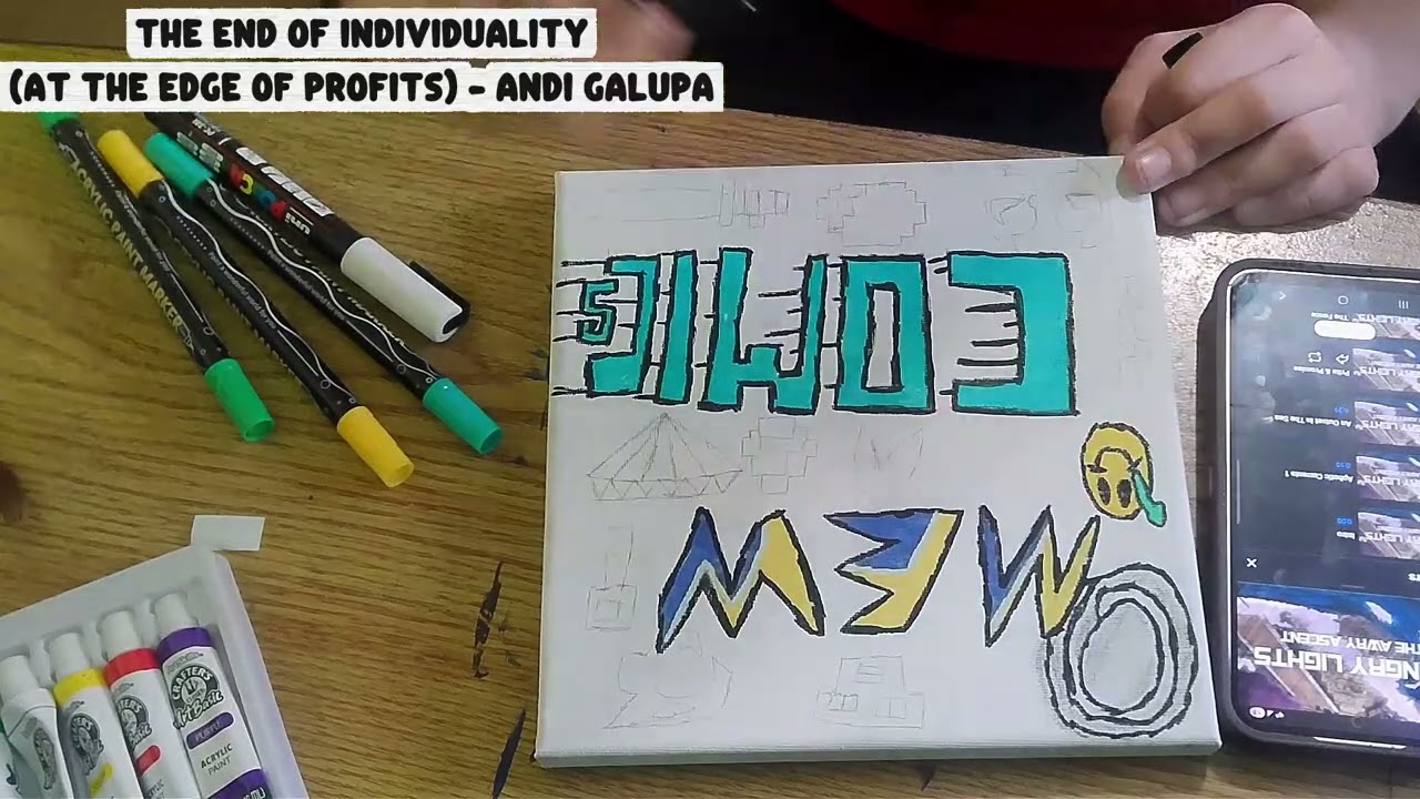 "New Comics Sign Indie Version" Speed Paint By Andi Galupa