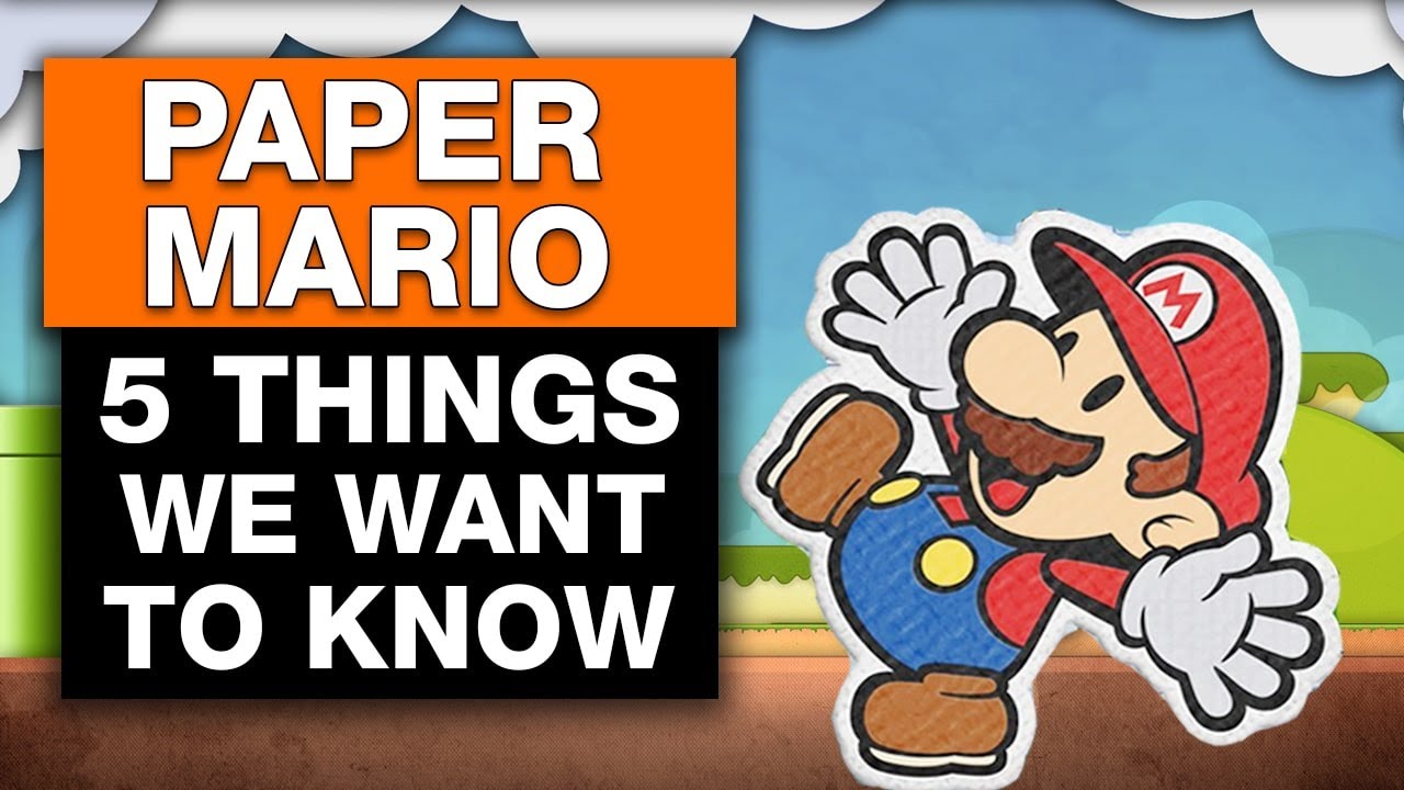 Paper Mario Origami King - 5 Things We Would Like to Know | Gaming Instincts