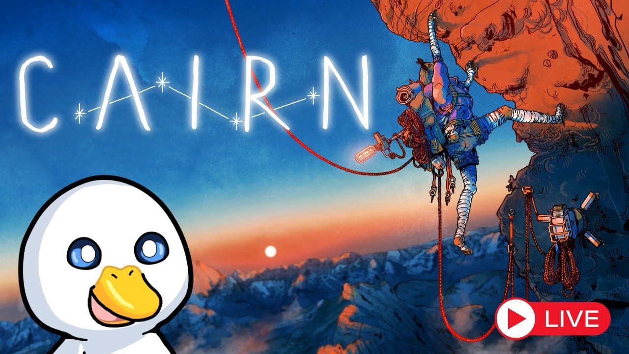 The Art of the Ascent: Free Soloing in Cairn ⛰️ (LIVE Gameplay)